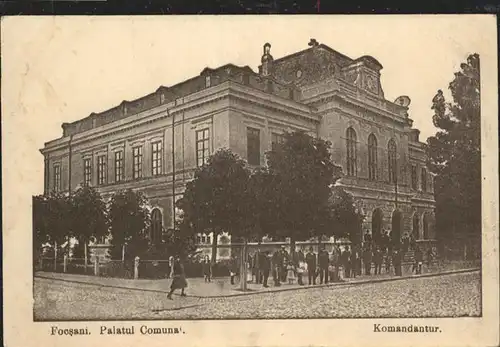 Focsani Palatul Comuna Komandantur / Rumaenien /