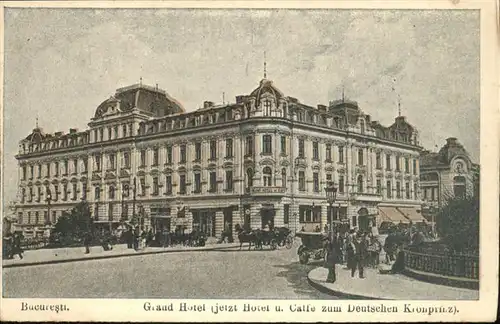 Bucuresti Grand Hotel Kutsche / Rumaenien /
