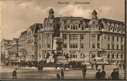 Bucuresti Universitatea Strassenbahn  / Rumaenien /
