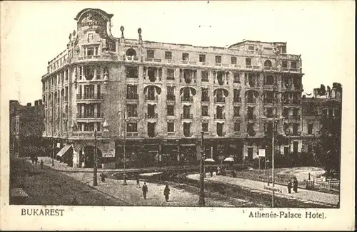 Bukarest Athenee Palace Hotel  / Rumaenien /