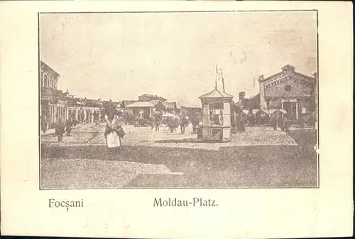 Focsani Moldau Platz / Rumaenien /