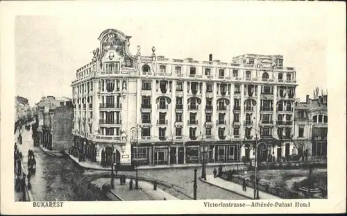 Bukarest Victoriastrasse Athenee Palast Hotel  / Rumaenien /