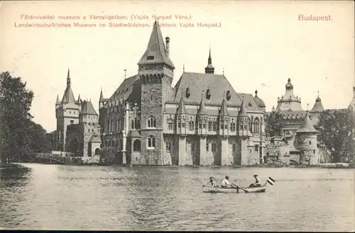 Budapest Landwirtschaftliches Museum Schloss Vajda Hunyad / Budapest /