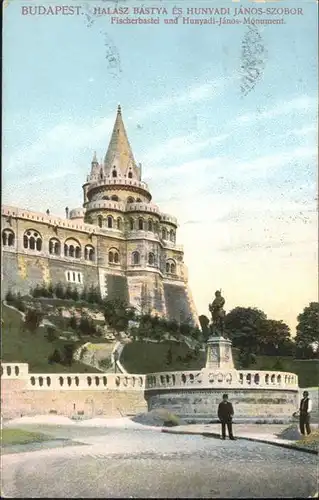 Budapest Fischerbastei Hunyadi Janos Monument / Budapest /