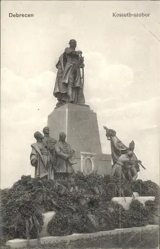 Debrecen Kossuth szobor Denkmal /  /
