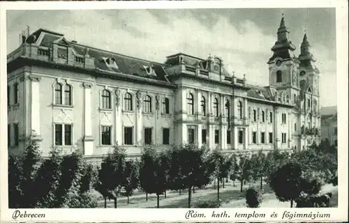 Debrecen Templom es Foegimnazium /  /