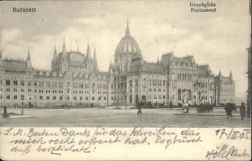 Budapest Orszaghaz Parlament / Budapest /