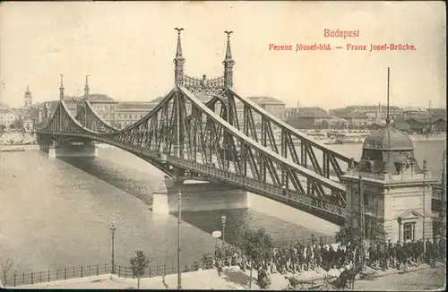 Budapest Franz Josefbruecke / Budapest /