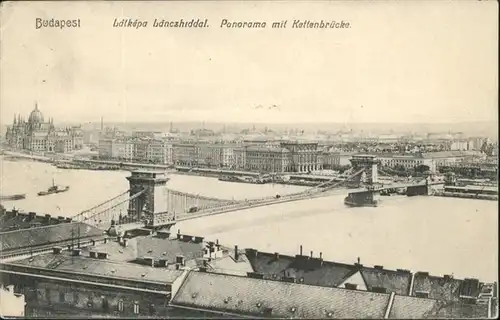 Budapest Kettenbruecke / Budapest /