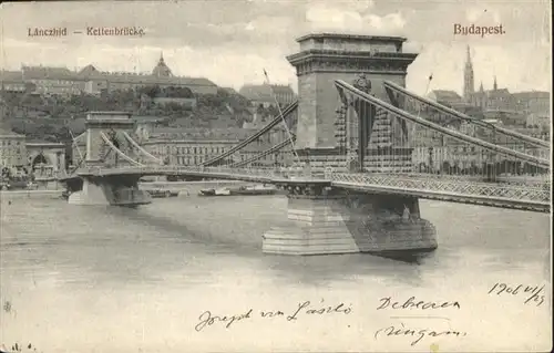 Budapest Kettenbruecke / Budapest /