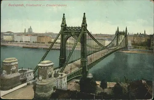 Budapest Elisabethbruecke / Budapest /