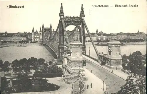 Budapest Elisabethbruecke / Budapest /