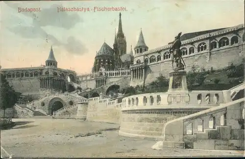 Budapest Halaszbastya Fischerbastei / Budapest /