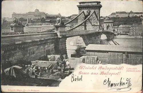 Budapest Kettenbruecke / Budapest /