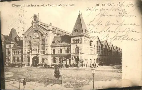Budapest Markthalle / Budapest /