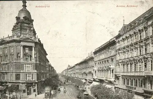 Budapest Avenue Andrassy / Budapest /