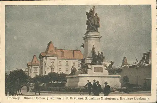 Bukarest Domaenen Misterium Bratino Denkmal / Rumaenien /