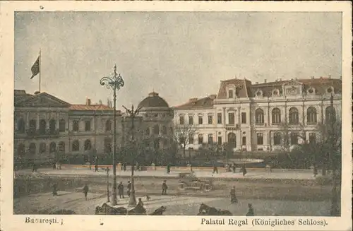 Bukarest Palatul Regal / Rumaenien /