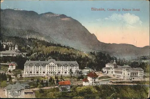 Sinaia Casino si Palace Hotel / Rumaenien /