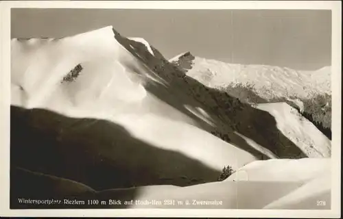 Hirschegg Kleinwalsertal Vorarlberg Riezlern Hoch-Ifen Zwerenalpe / Mittelberg /Bregenz