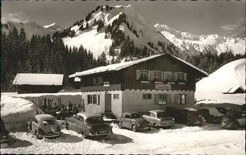 Baad Mittelberg Kleinwalsertal Alpengasthof Norishuette / Mittelberg /