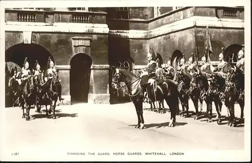 London Changing Guard Horse Guards Whitehall / City of London /Inner London - West