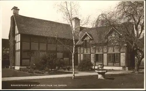 Stratford-on-Avon Shakespeares Birthplace  Garden / Stratford-on-Avon /Warwickshire