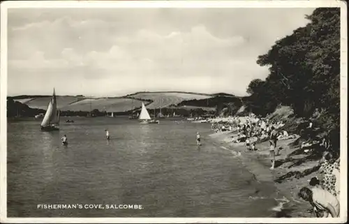 Salcombe & Malborough Fishermanns Cove Schiff / South Hams /Devon CC