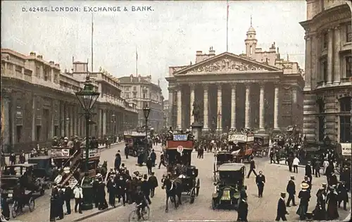 London Exchange Bank Kutsche  / City of London /Inner London - West