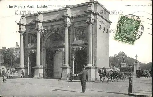 London Marble Arch Kutsche  / City of London /Inner London - West