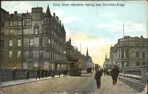 London Union Street Aberdeen Bridge Strassenbahn  / City of London /Inner London - West