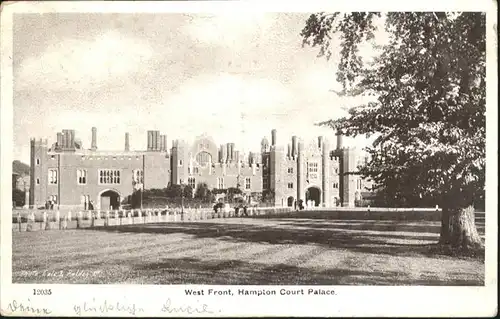 Hampton Court West Front Palace / Herefordshire, County of /Herefordshire, County of