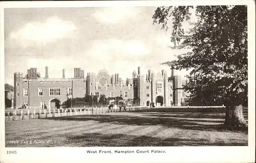 Hampton Court Palace West Front / Herefordshire, County of /Herefordshire, County of