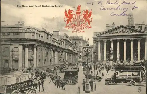 London Bank Royal Exchange Kutsche  / City of London /Inner London - West