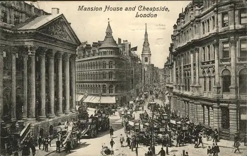 London Mansion House Cheapside  / City of London /Inner London - West