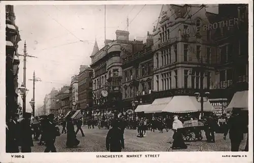 Manchester Market Street  / Manchester /Greater Manchester South