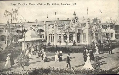 London Royal Pavilion Franco British Exhibition  / City of London /Inner London - West