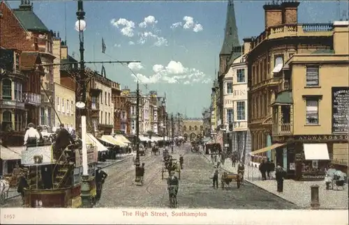 Southampton High Street Kutsche  / Southampton /Southampton