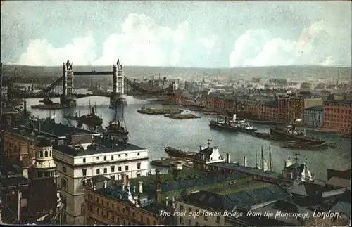 London Pool, Monument
Tower Bridge / City of London /Inner London - West
