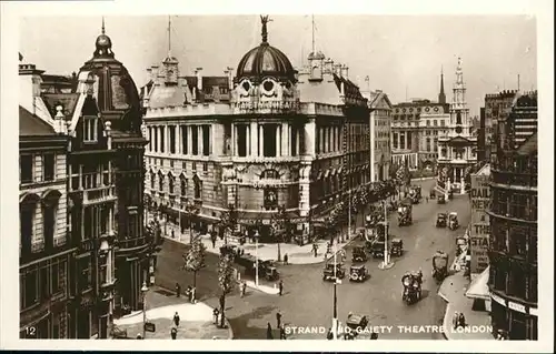 London Strand
Gaiety theatre / City of London /Inner London - West