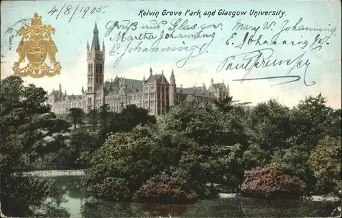 Glasgow University
Kevin Grove Park / Glasgow City /Glasgow City