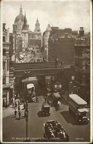 London St. Pauls
Ludgate Hill / City of London /Inner London - West