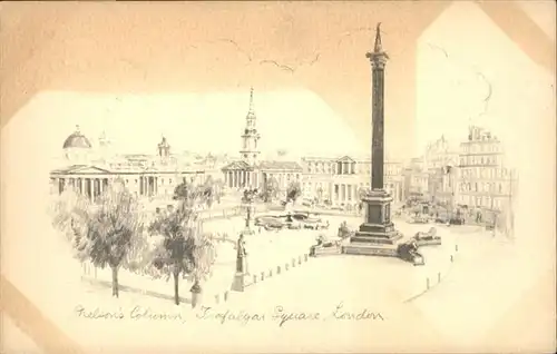 London Nelson`s Column
Trafalgar Square / City of London /Inner London - West