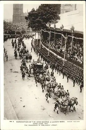 London Coronation of King George and Queen Mary / City of London /Inner London - West