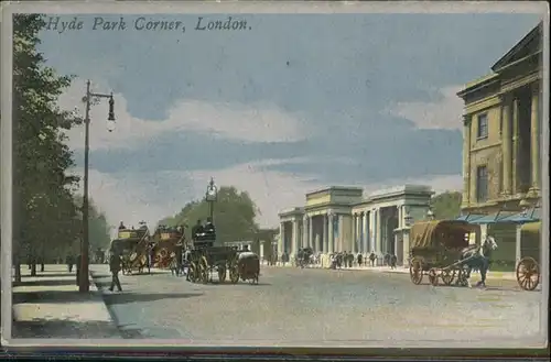 London Hyde Park Corner / City of London /Inner London - West