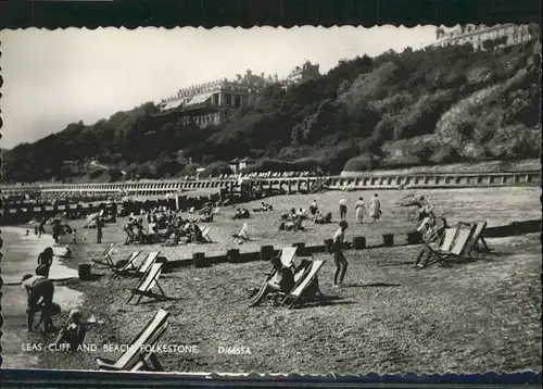 Folkestone Leas Cliff
Beach / Shepway /Kent CC