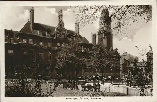 Leicester United Kingdom Municipal Square / Leicester /Leicestershire