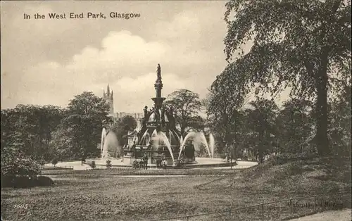 Glasgow West End park / Glasgow City /Glasgow City