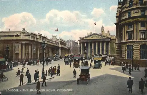 London Bank and Royal Exchange / City of London /Inner London - West