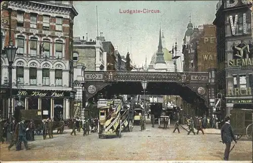 London Ludgate Circus / City of London /Inner London - West